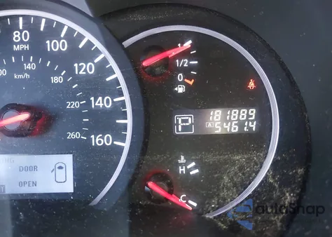 2012 Nissan Quest Sv z USA, uszkodzony, nr VIN JN8AE2KP5C9045614